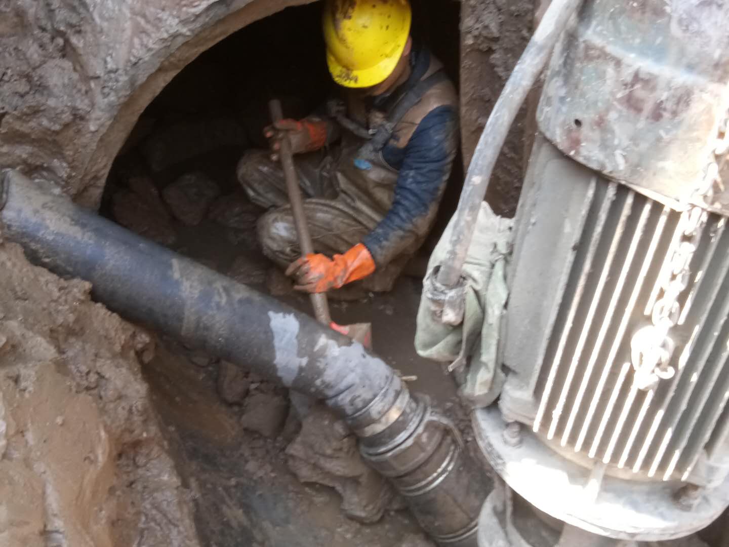 丹江口管道清淤